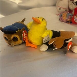 Ty Teeny Tys Blue and Brown Plush Toy